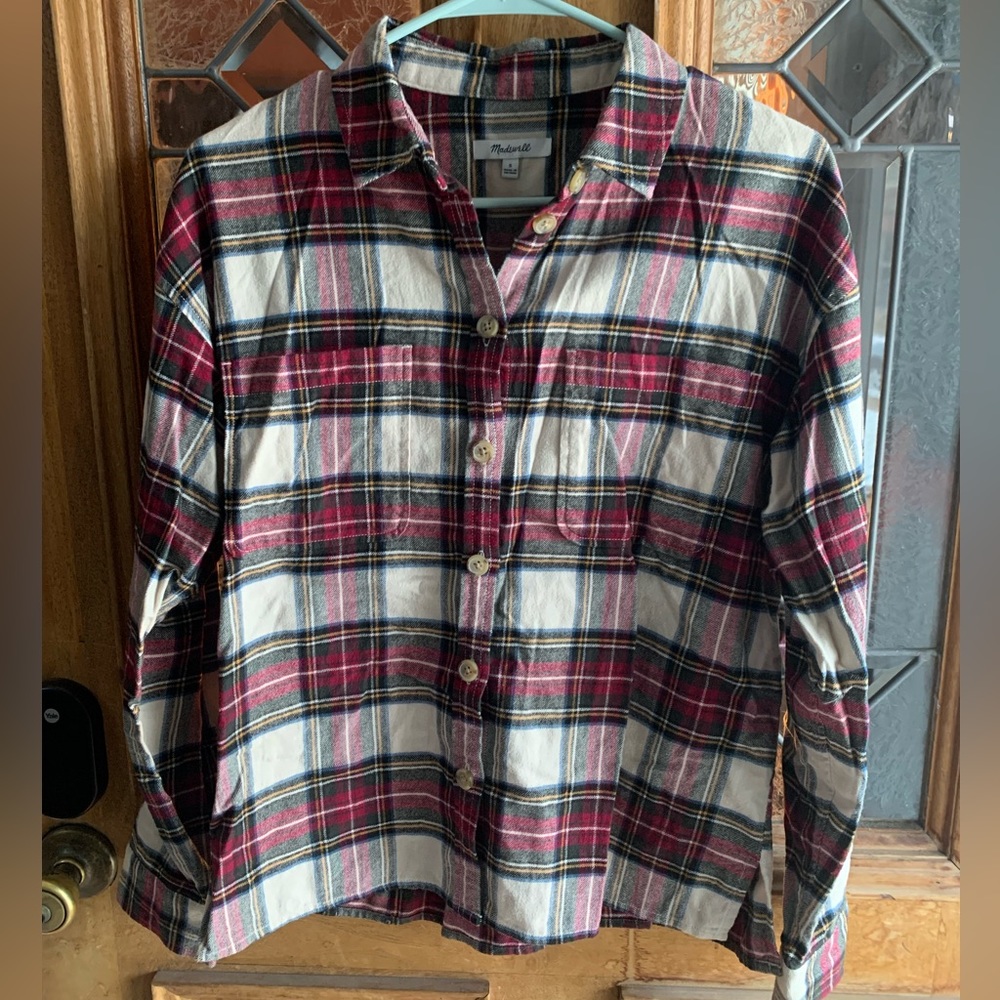 Madewell soft flannel button down